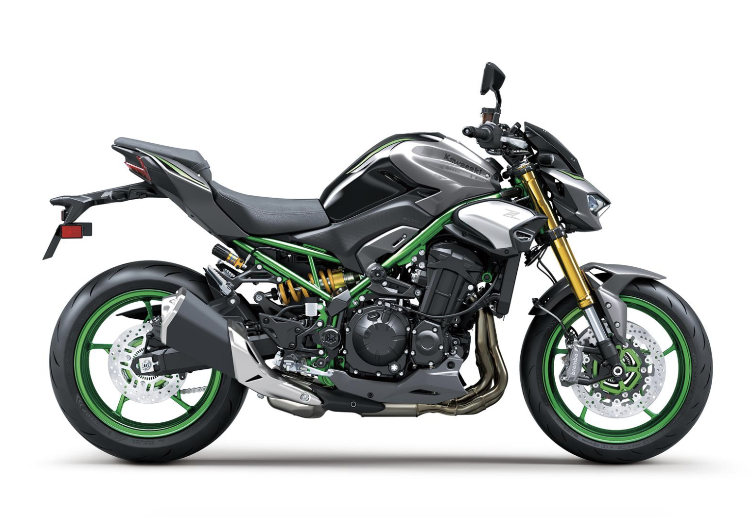 目前的 Z900 車架與 Z1100 明顯不同